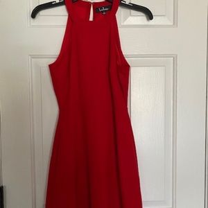Lulus Small Red Skater Dress